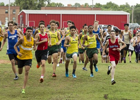 Hitting over the net, racing to the finish line