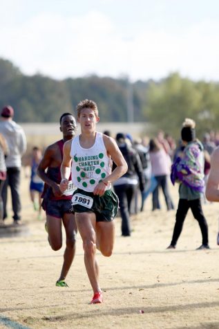 Cross country races against weather at state